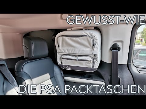 VanEssa mobilcamping - Bedienungsanleitung: Die PSA Packtaschen