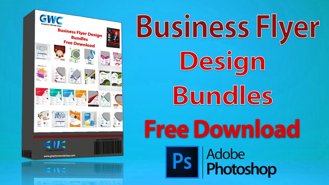 stylish business flyer templates in PSD Free downloads