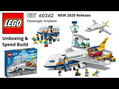 Конструктор LEGO City Airport «Пассажирский самолёт» 60262 / 669 деталей