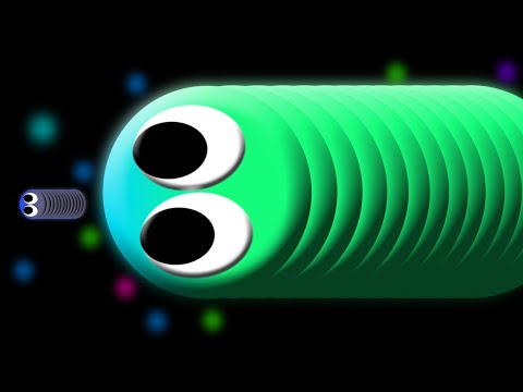 Worm.io Logic - Cartoon Animation | Worm.io - Slither Snake Battle 3