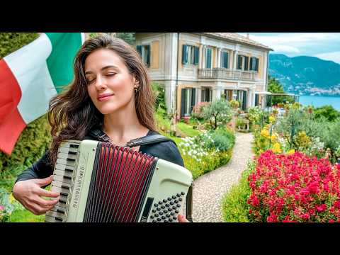 Romantic Italian Riviera 🌅 | Guitar & Accordion Serenades with Beautiful Italy Views
