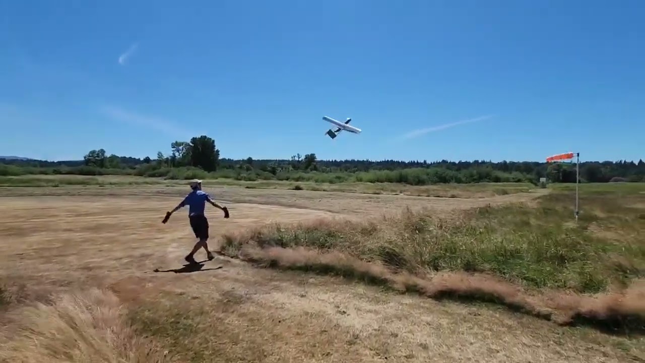 RC Plane Auto Launch Demo