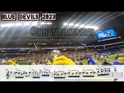 Blue Devils 2023 Flugelhorn/Lead Trumpet Transcription