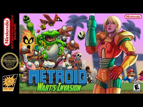 Metroid: Wart's Invasion - ROM Hack [NES] Longplay