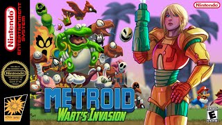 Metroid: Wart's Invasion - ROM Hack [NES] Longplay