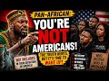 A Pan Africanist Told Black Americans THIS The Room ERUPTED