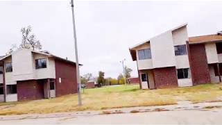 Abandoned Housing Projects in East St Louis Illinois