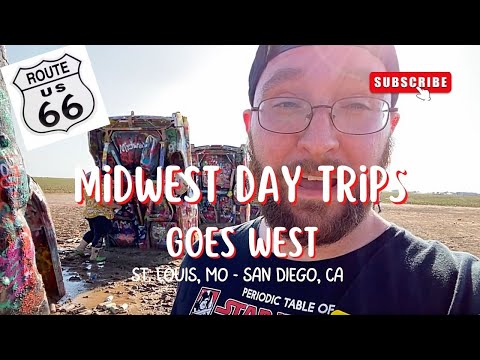 Road Trip Through Route 66, Missouri to California.  Full Video!  #route66