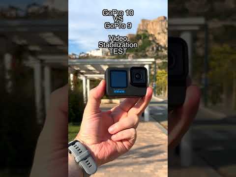 GoPro 10 vs GoPro 9 4K Video Stabilization Test!