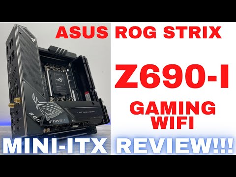 ASUS ROG STRIX Z690-I Gaming WiFi REVIEW: MINI-ITX Alder Lake Perfection?