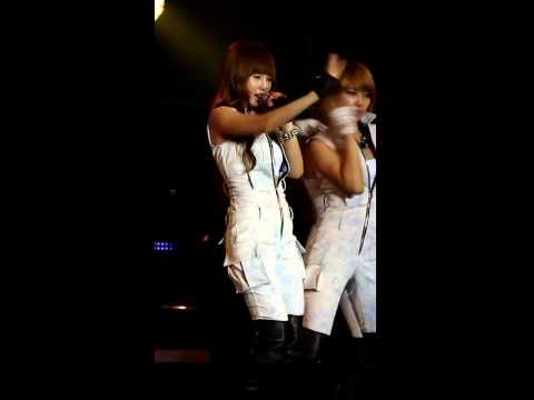 FANCAM 100904 4minute hyuna현아   HOTISSUE @ Dae Jeon