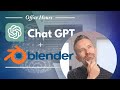 Blender Tutorial How To Use AI To Create 3D Models ChatGPT And Blender