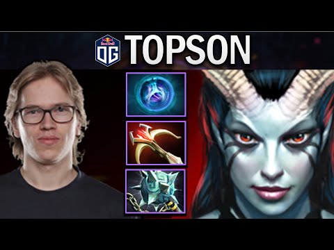 OG.TOPSON QUEEN OF PAIN WITH DAEDALUS-GLEIPNIR - DOTA 2 7.30 GAMEPLAY