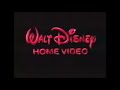 Walt Disney Home Video With French Announcer Great Mouse Detective Variant 1991