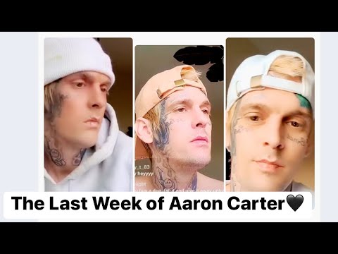 Aaron Carter The last week in his life. A live stream documentary