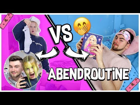 Evening Routine Role Reversal Boys VS Girls | MaVie Noelle Advertising