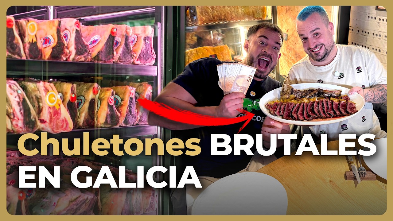 El TEMPLO de los CHULETONES en A CORUÑA: TODO es CARNE GALLEGA ft CHAMPI MUROS