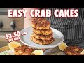 Mini Crab Cakes With Garlic Chive Sauce