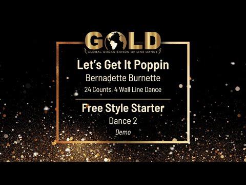 GOLD 2023 Free Style Starter - Dance 2: "Let’s Get It Poppin" - Demo with music