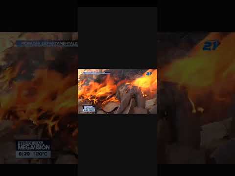 Morazán registra 35 incendios en la época seca y mantiene dos activos