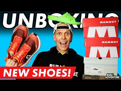 So Many NEW Running Shoes! | Road & Trail Unboxing & First Look | Run4Adventure