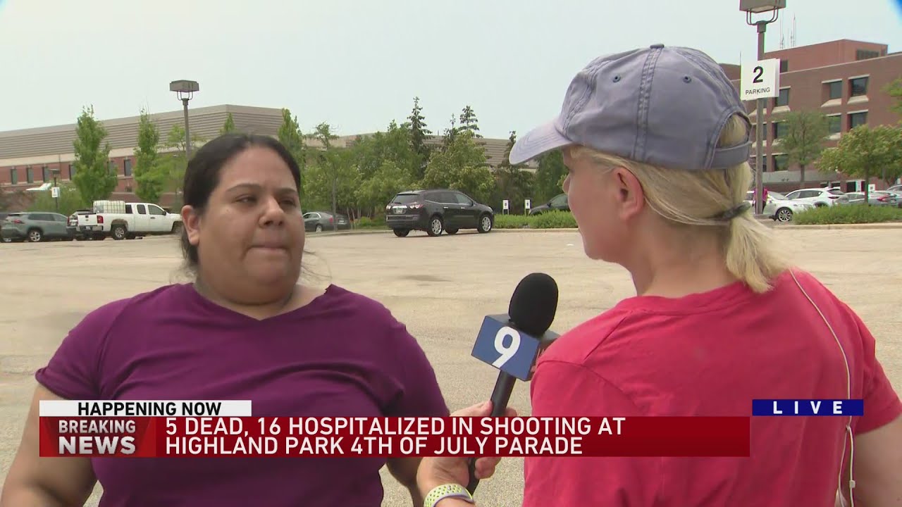 Highland Park parade shooting witness describe taking cover, helping others