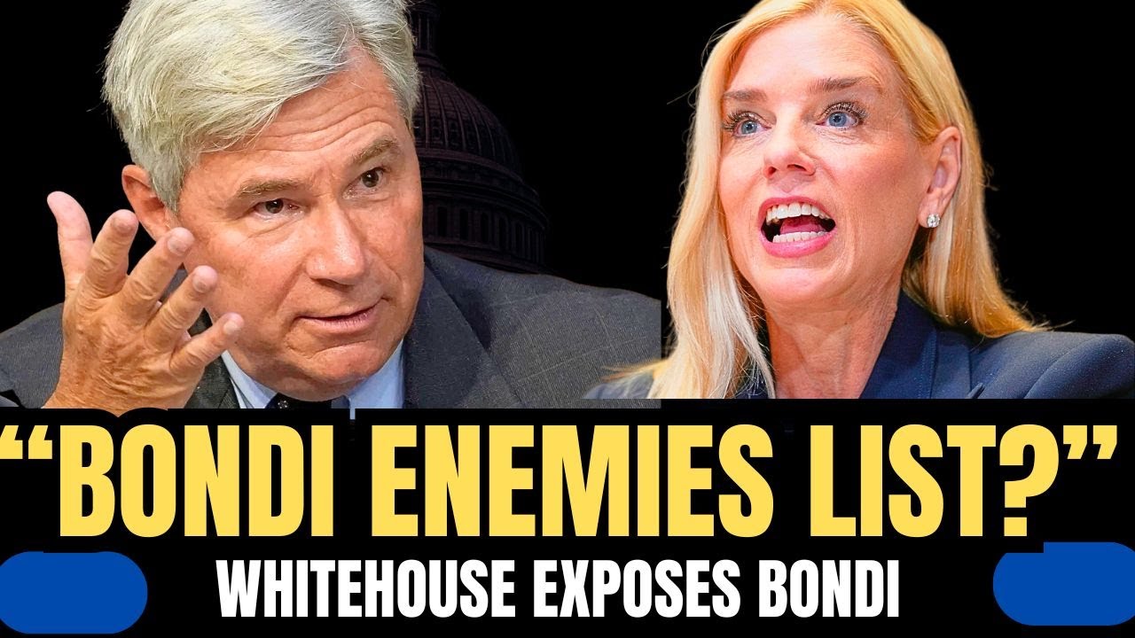 Whitehouse Exposes Bondi’s Contradictions on DOJ Weaponization