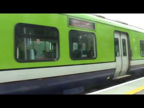 Clonsilla HD-Irish Rail CAF 29000 class no.29004+29006 arrives on service to Dublin Pearse