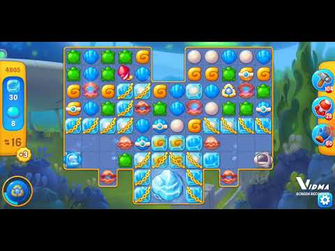 Fishdom. 4805 level no boosters and diamonds