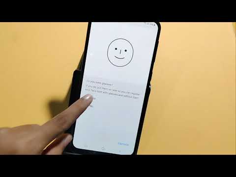 How to set face lock in Samsung galaxy M52 | face lock kaise lagaye | face lock setting