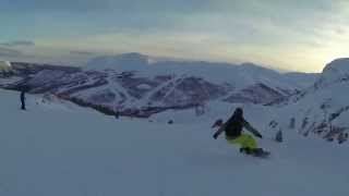 preview picture of video 'Snowboarding in Hemsedal 2014 GoPro Hero 3 HD'