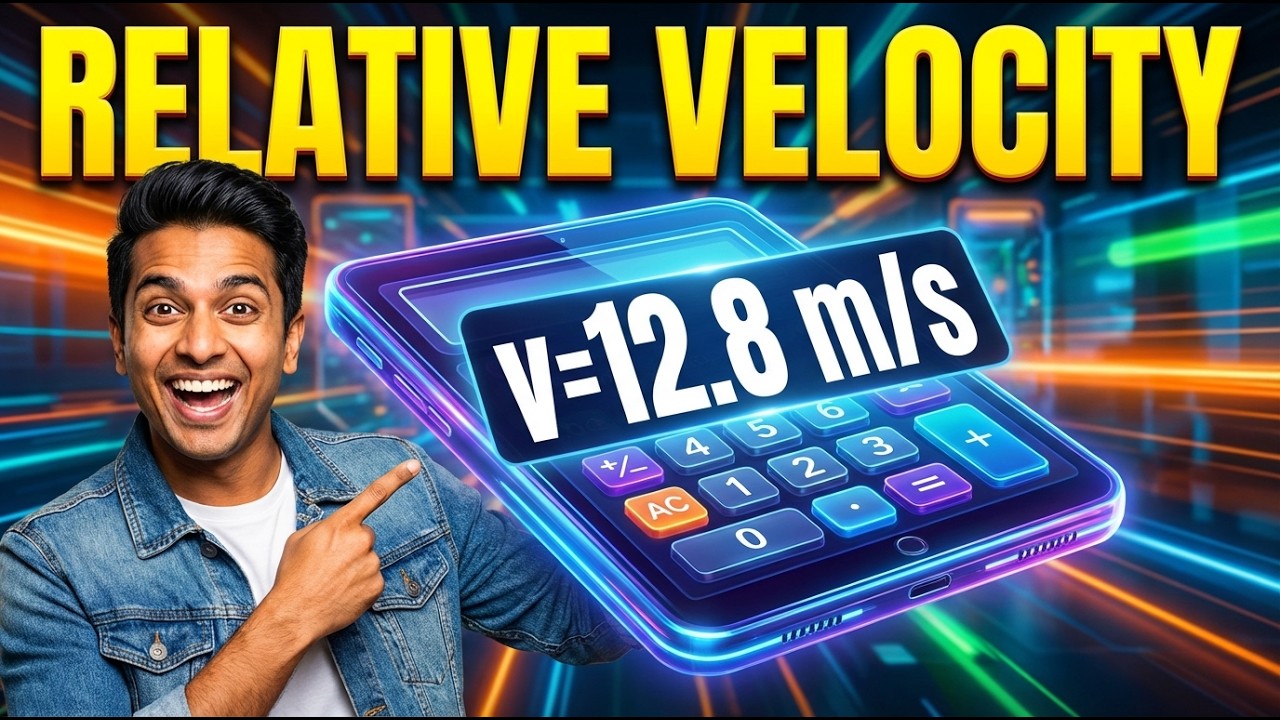 Relative Velocity Interactive Calculator