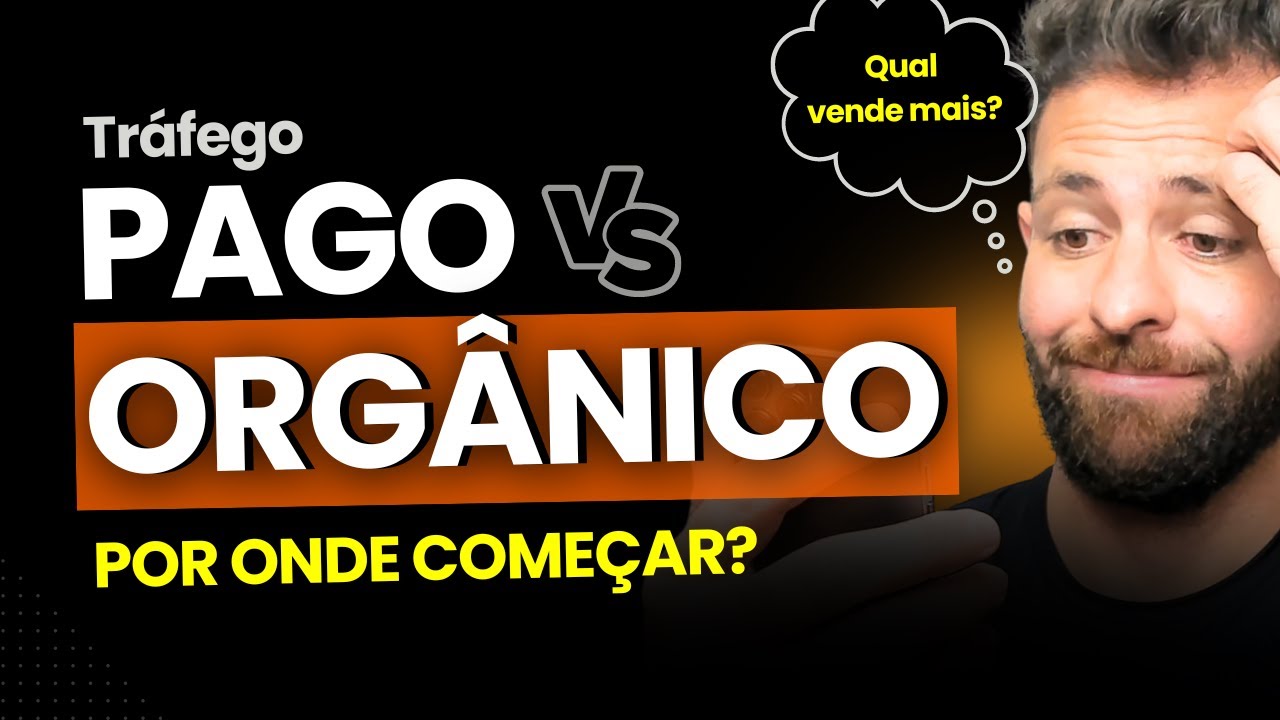 Tráfego PAGO ou ORGÂNICO? - Qual a Melhor Estratégia Para Vender Como Afiliado ou Produtor?