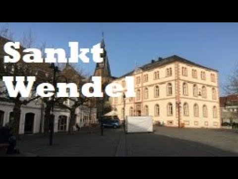 Our Afternoon Walk in Sankt Wendel / City Centre / Germany 4K