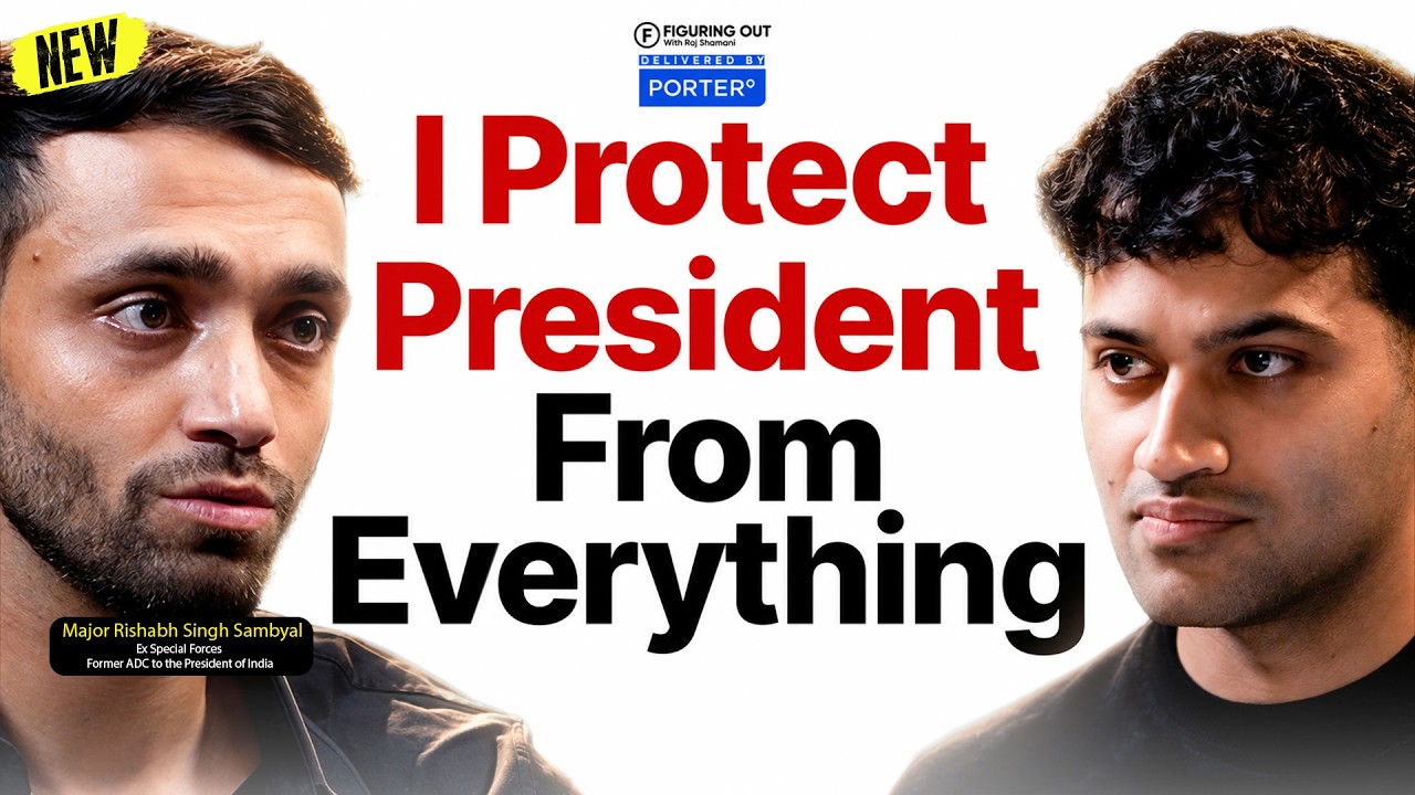 Protecting the President: Security, VIP Threats & ADC Life | Major Rishabh | FO560 Raj Shamani