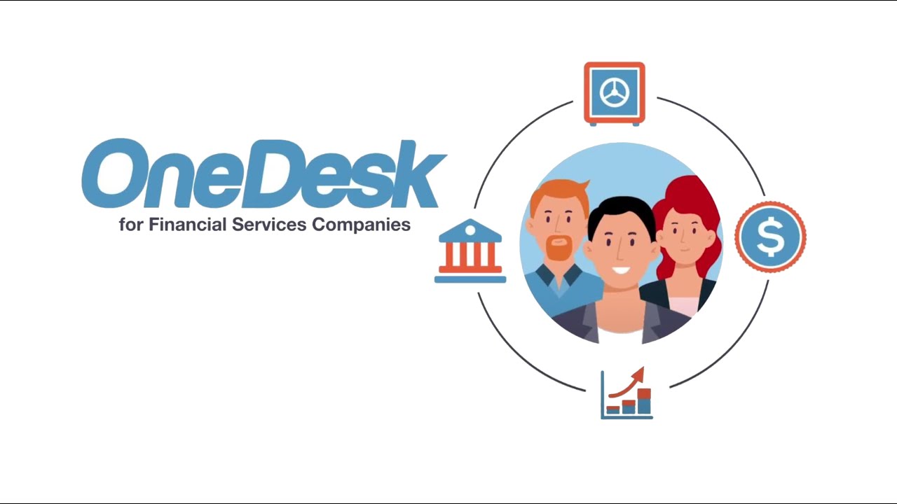 OneDesk para empresas de servicios financieros