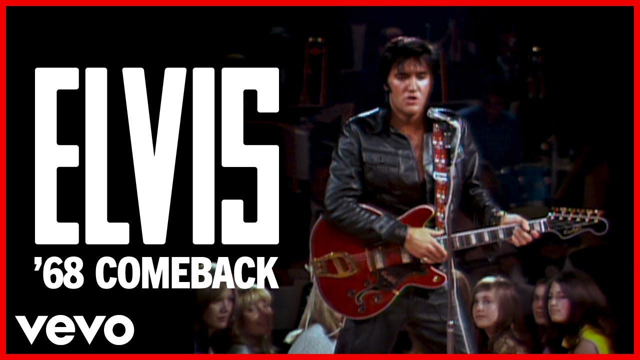 Elvis Presley - Blue Suede Shoes (Black Leather Sit-Down Show #1) - YouTube