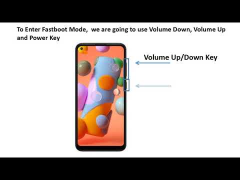 Samsung A11 (SM- A115F) Fastboot Mode