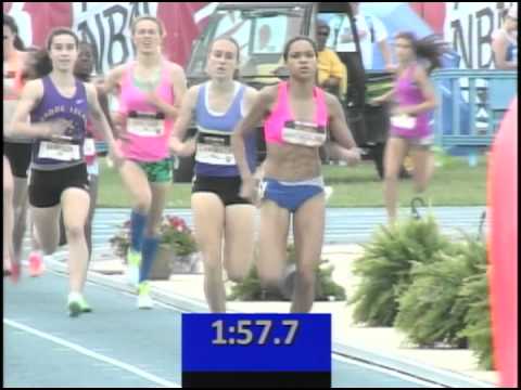 Girls 800m Championship Section 4 - New Balance Nationals Outdoor 2013