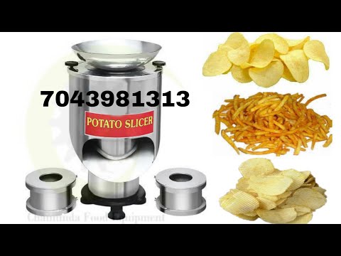 Potato Chips Making Machine videos