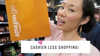 Inside the Amazon Go Store ♥ Cashier-less Shopping!