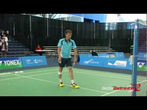 Marc Zweibler vs. Jan Frohlich (Part 2) - Better Badminton