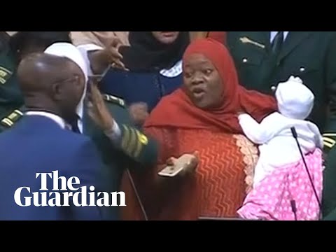 Kenyan MP forced out of parliament for bringing baby into chamber