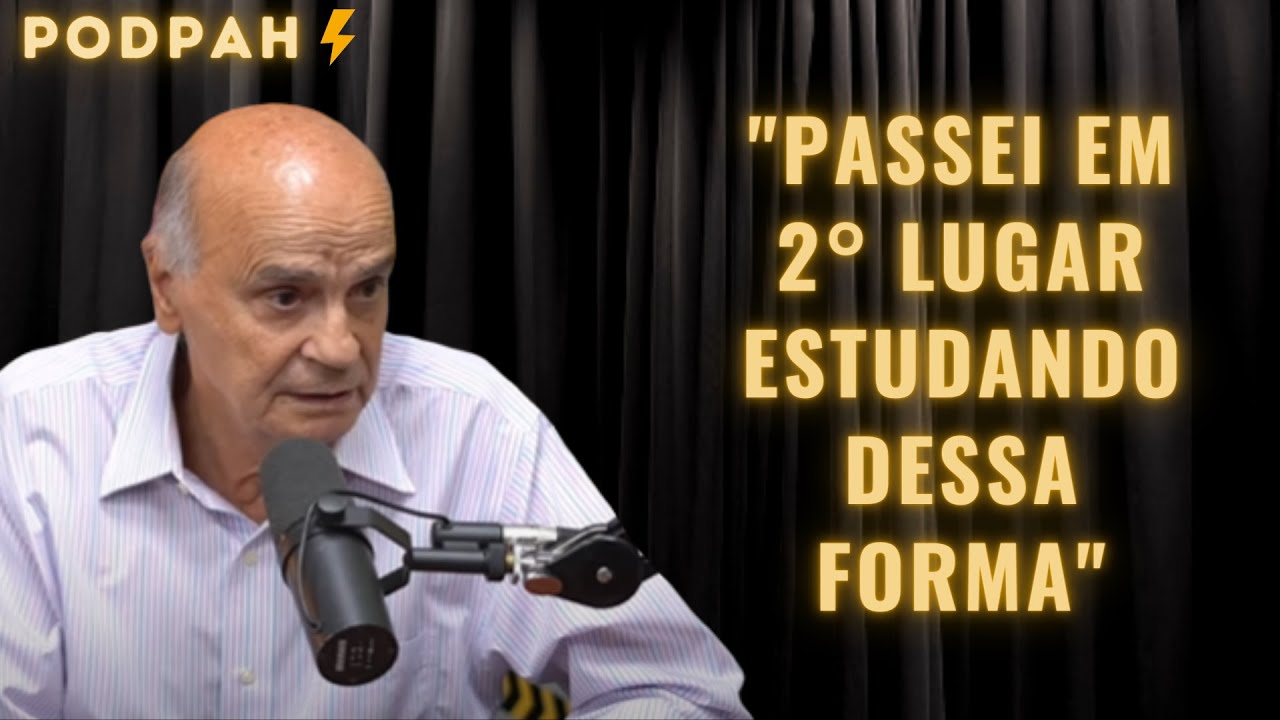 Drauzio Varella explica a malandragem para estudar para o vestibular de medicina | Podpah