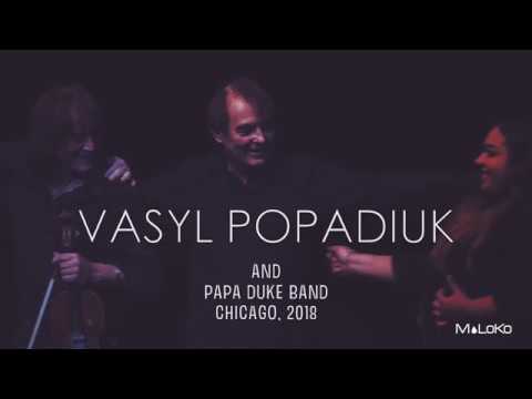 Vasyl Popadyuk and PAPA Duke Band in Chicago.