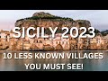 ITALY TRAVEL 2023 TOP 10 Less Known Villages In Sicily You Must See