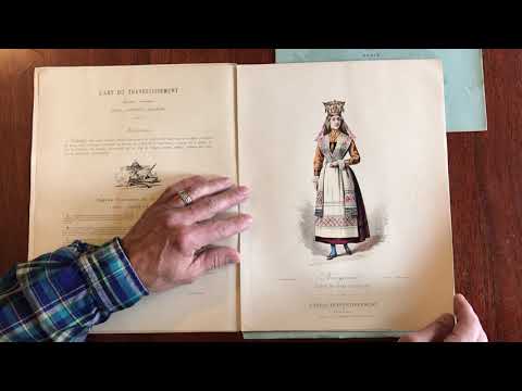 Fashion Illustration Costume plates c.1880's Sault lot x 6 Holland Norway Denmark Sweden Scandinavia