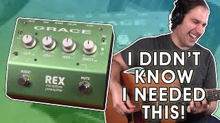 Video thumbnail for Grace Design REX Preamp - Put Your Favorite Pedals on Acoustic Guitar! by Sean Pierce Johnson
