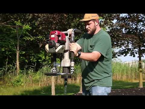 Installing a T Post With a Titan Post Driver