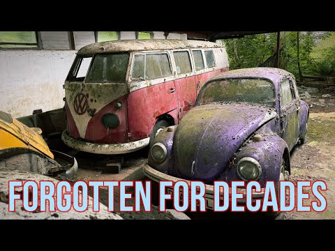 Thumbnail for We Found HUGE Volkswagen Barn Find Abandoned for  30+ YEARS!  by Volkswagen, Car, Vehicle